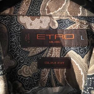Etro button up shirt Size Large
